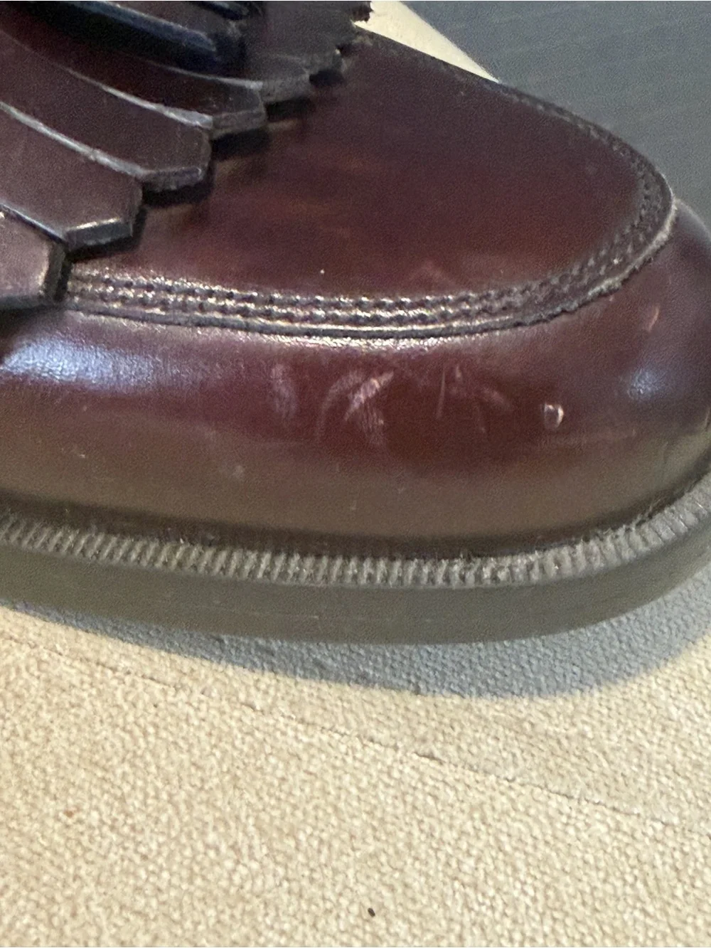 Vintage Florsheim Comfortech Men’s Tassel Kiltie Loafers